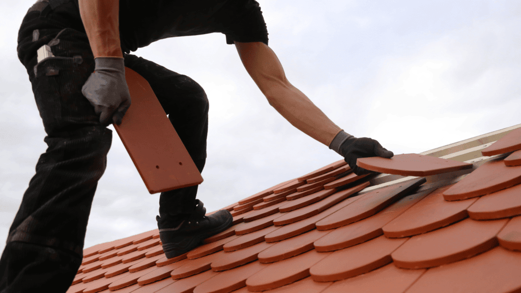 tile roof repair in North Texas