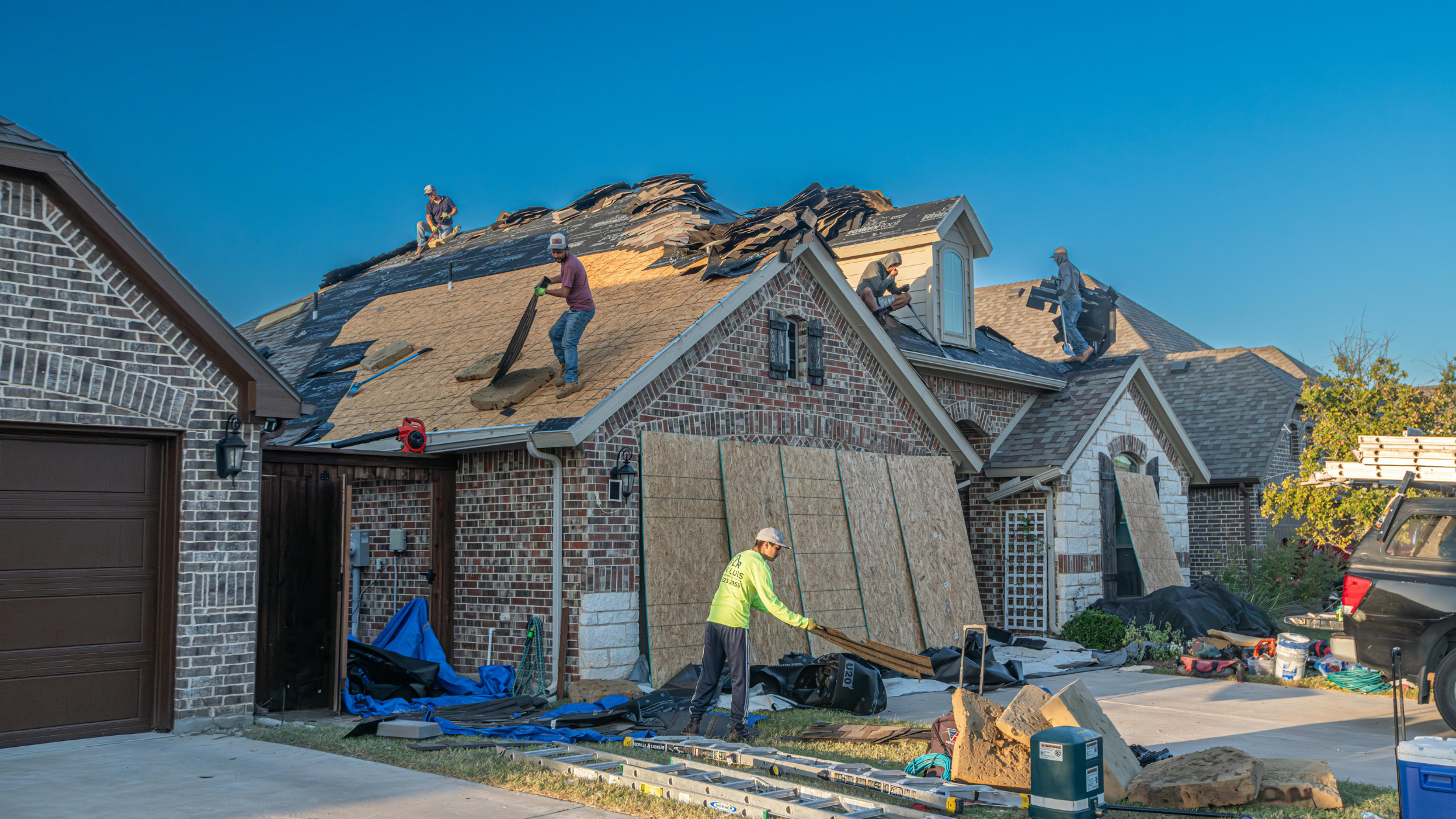 hail damage Plano